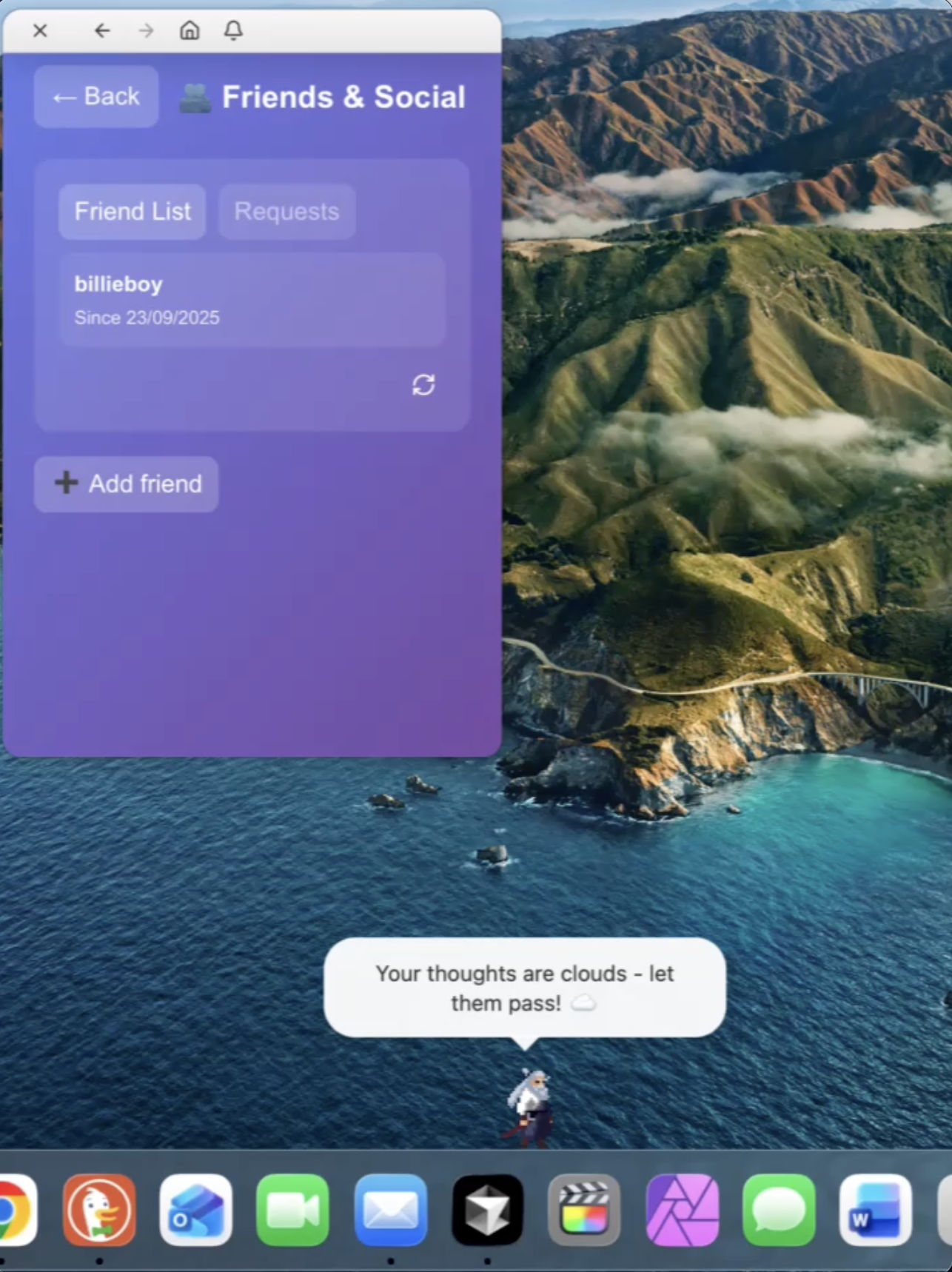 Sender Side Portal — MicroJoyz desktop app